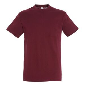 SOLS Mens Regent Short Sleeve T-Shirt / Burgundy